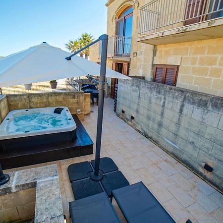 Mgarr Harbour Views Duplex Maisonette With Jacuzzi Hot Tub מראה חיצוני תמונה