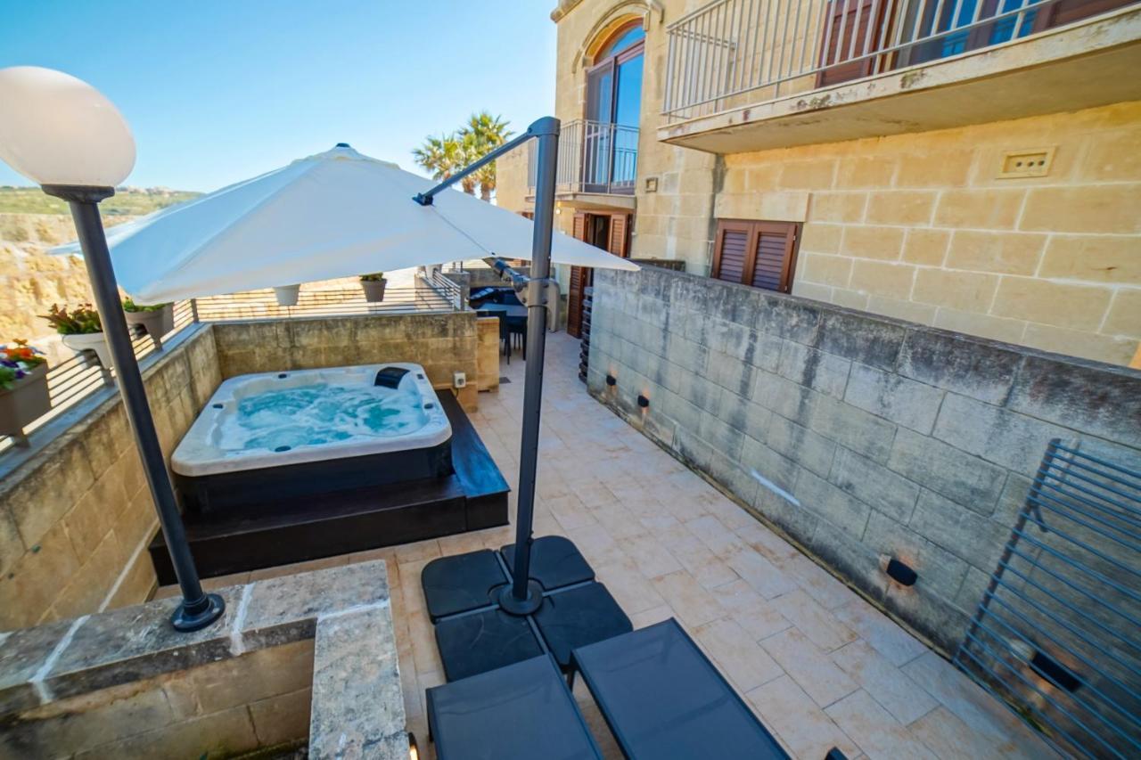 Mgarr Harbour Views Duplex Maisonette With Jacuzzi Hot Tub מראה חיצוני תמונה